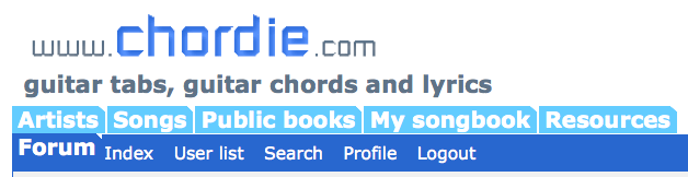 2015-07-13 Chordie Forum
