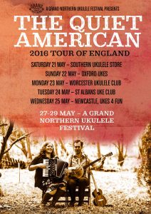 2016-05-21 The Quiet American Poster GNUF Tour